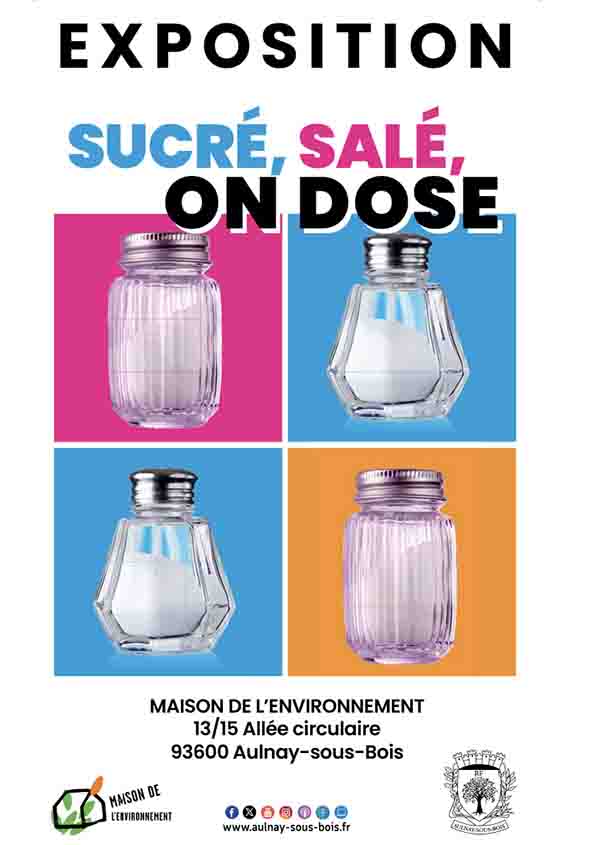 Expo MDE "sucré, salé, on dose"