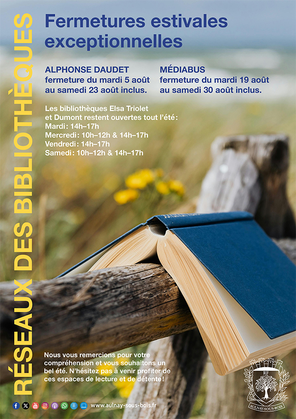 Fermeture bibliotheque