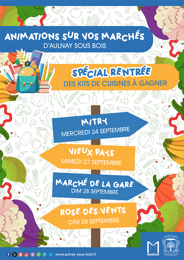 Animations des marchés 2025