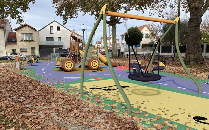 Air de jeux square Jean-Philippe SMET