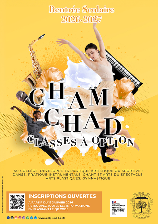 Rentrée scolaire 2026-2027 pour les classes à horaires aménagés