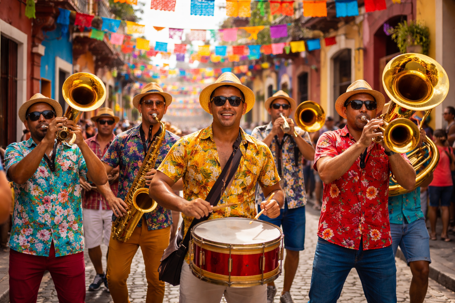 instruments colorés