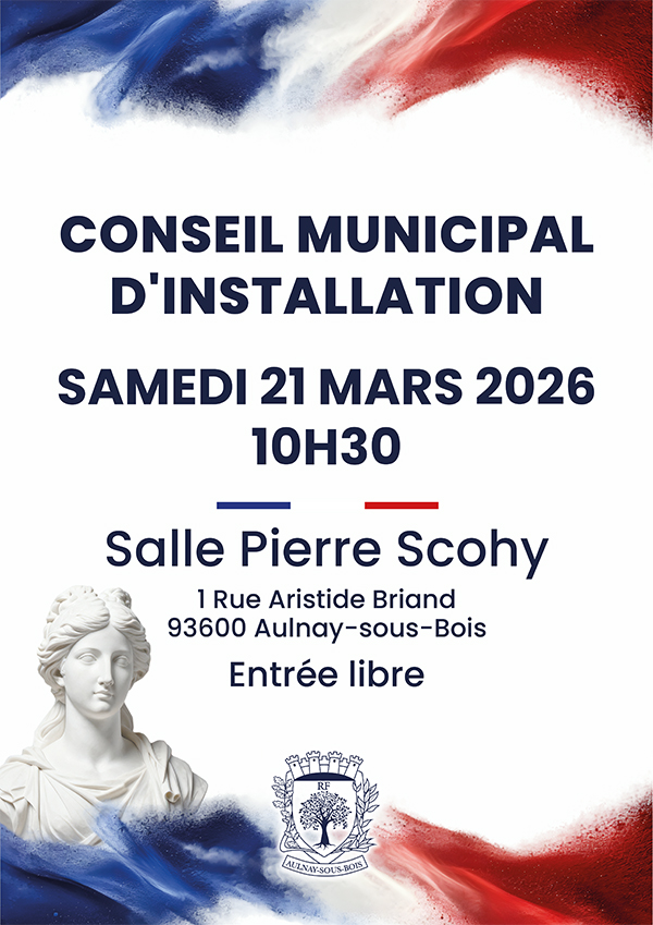Conseil municipal d'installation -21 mars 2026