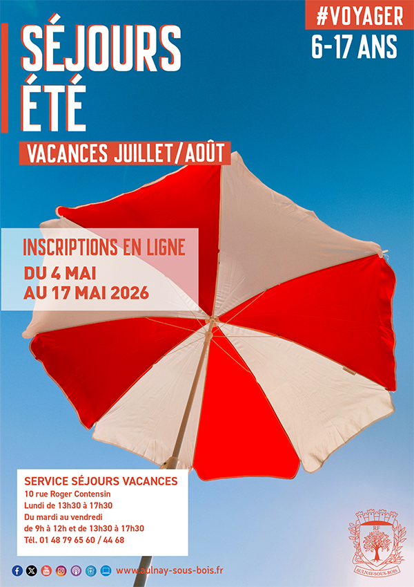 sejours été 2026