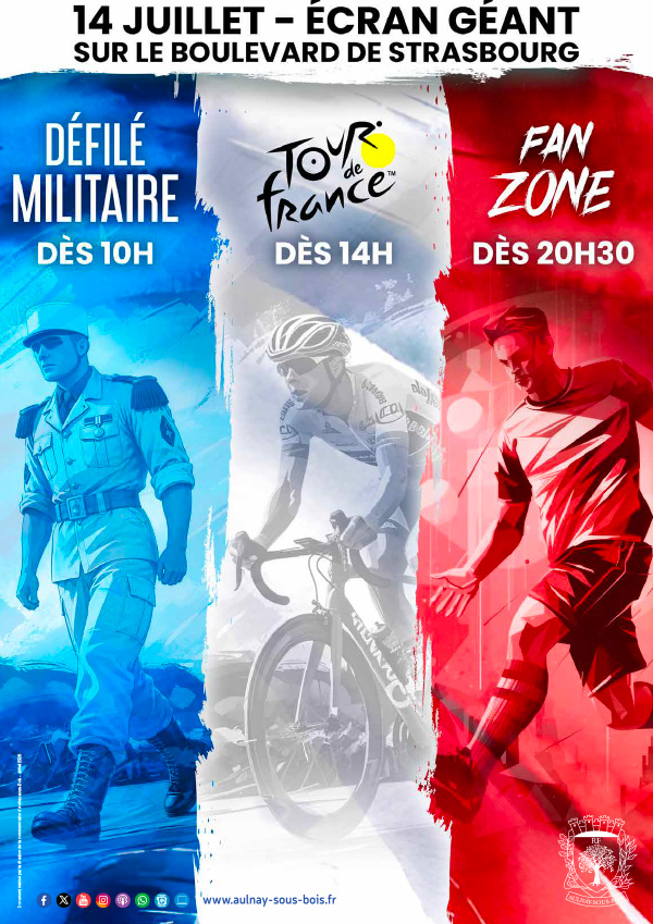 3 diffusions 14 juillet