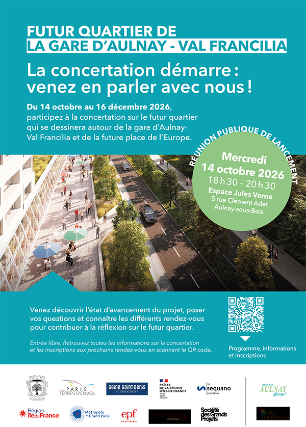 Val francilia - Concertation du 14 octobre au 16 décembre 2026